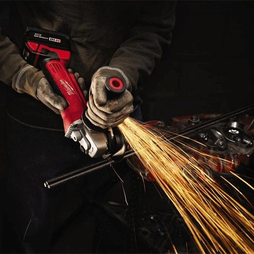 Cordless Grinder Kit, Cut-Off, Bare Tool, 4-1/2 in Dia Wheel, 18 V, Lithium-Ion, 3-Position,  Side, Paddle Switch, 1 -Battery