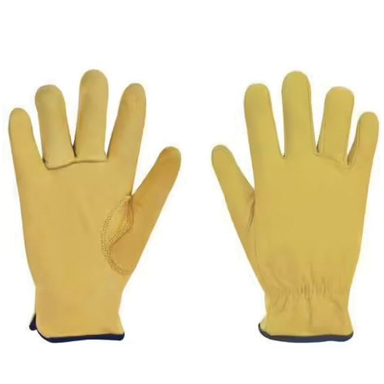 General Purpose Gloves, Driver Glove, Large, Gold Color
