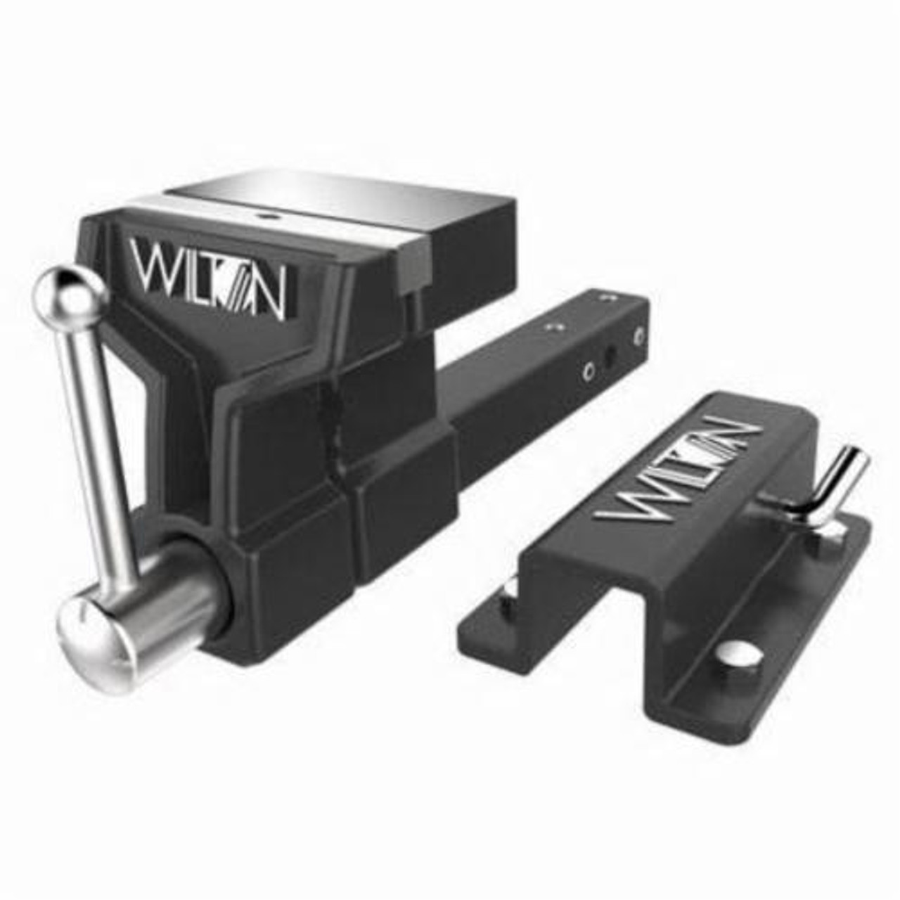 Truck Vise, Lightweight, Replaceable Jaw, 5-7/5 in Jaw Open, 6 in Wd Jaw, Hardened Steel Jaw, 3-1/2 in Dp Throat, 360 deg Rotation, 1 ton, 360 deg Locking