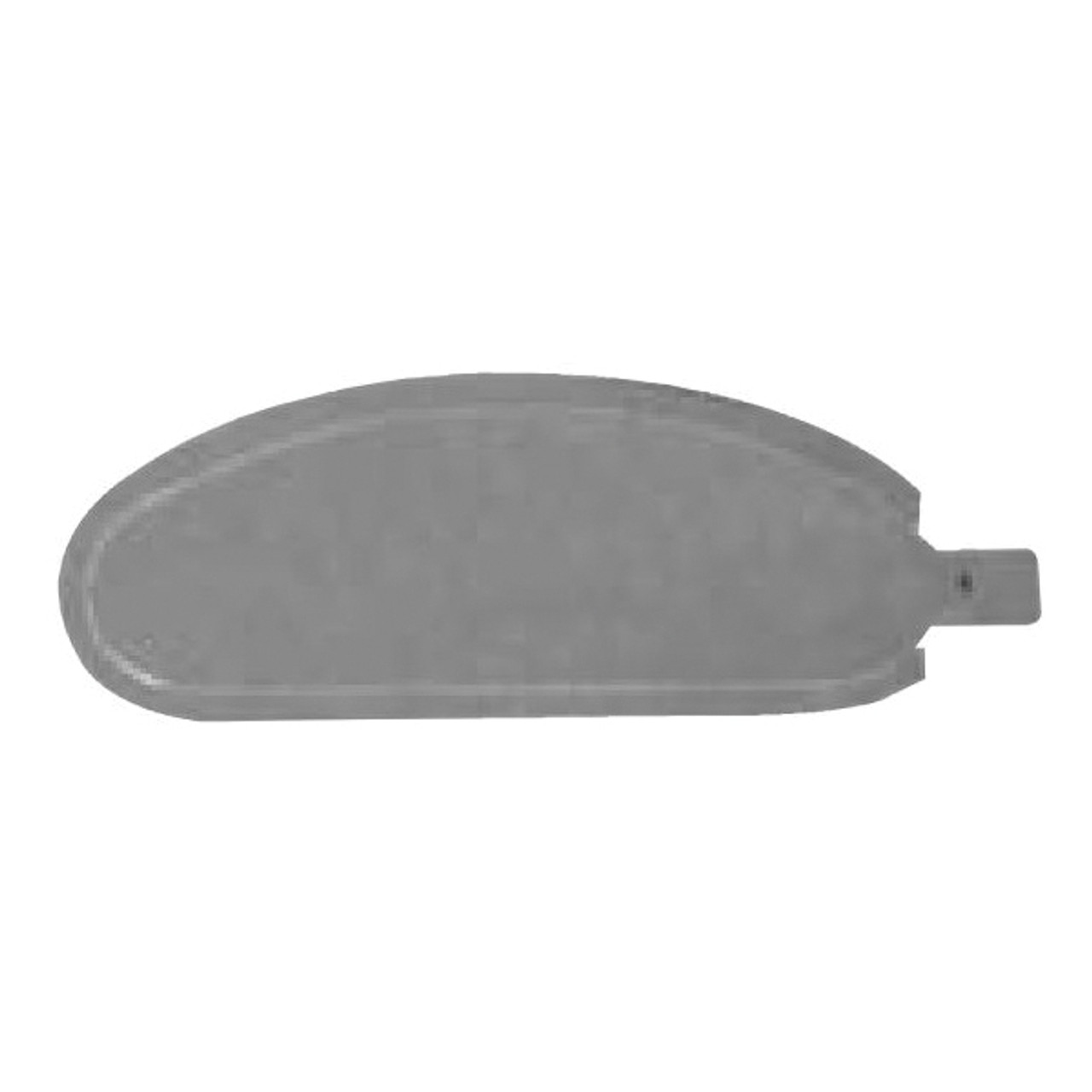 Perforated Tear-Off Lens, Suitable For Apollo 600 Abrasive Blasting Respirator, Acetate, 5-3/4 in wd,  16-7/8 in lg,  0.007 in thk