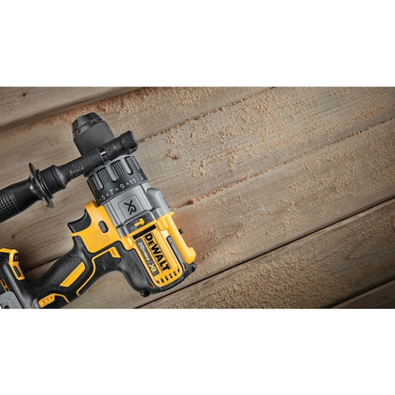 Cordless Hammer Drill, 2-Tool,  Brushless Premium, 3 -Speed, 20 VDC, 5 Ah, 1825 in-lb Torque