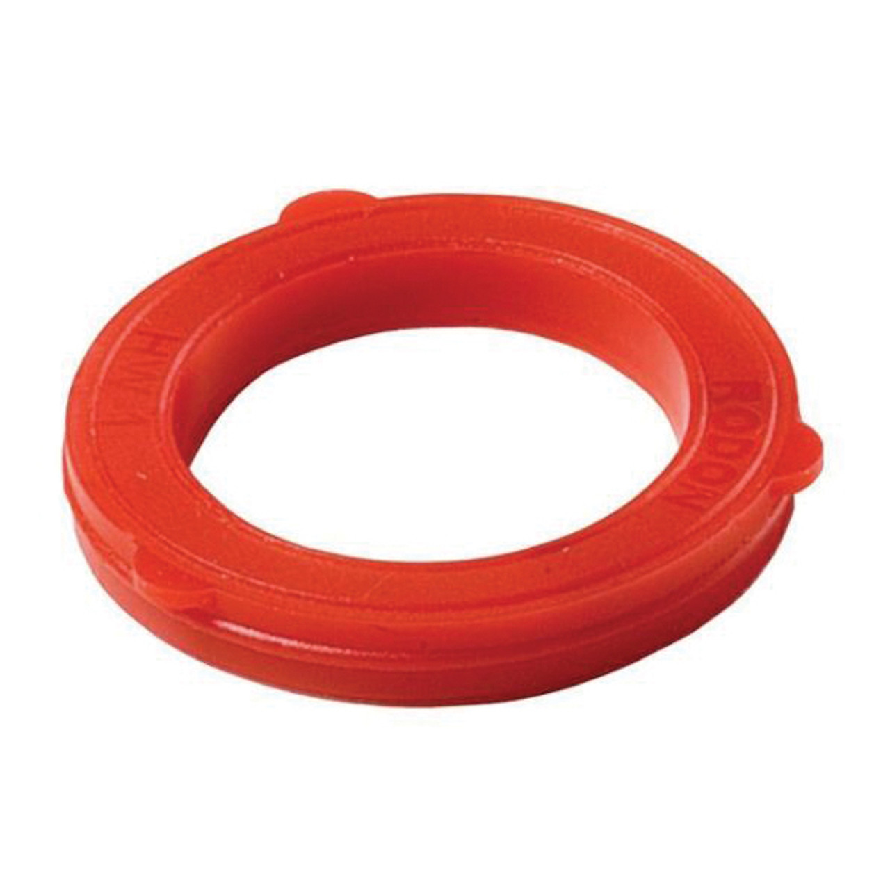 Washer, Garden Hose, 31/32 in OD, 1/8 in Thk, Vinyl, Red Color