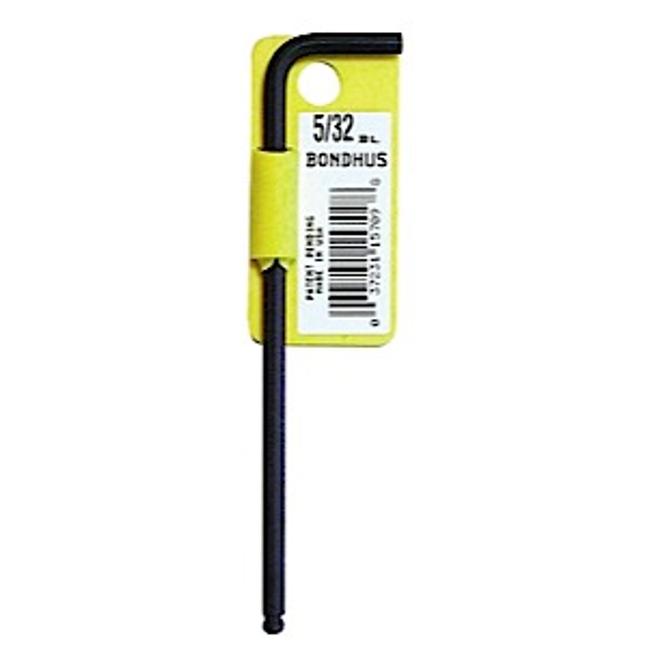 L-Wrench, Ball End, Black , Imperial, 7/32 in Tip, 25 deg Working, Hex Drive, L-Handle, High Torque Steel Blade, High Torque Steel, Long Arm, 4.9 in Lg Arm