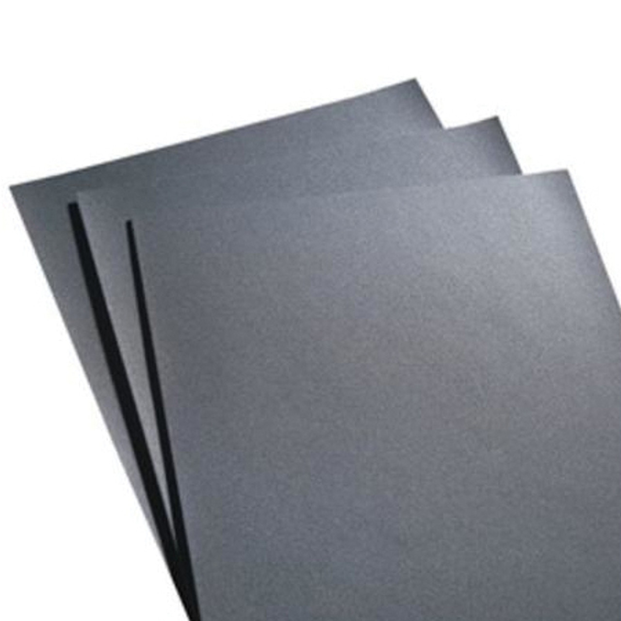 CARBORUNDUM Sanding Sheet, 11 in Lg, 9 in Wd, 100 Grit, Medium, Emery Abrasive, Cloth Backing, Closed Coat, Charcoal , J Backing