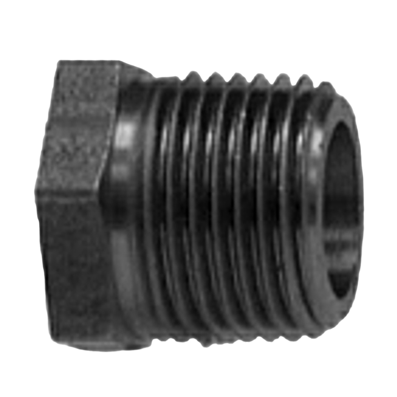 Bushing, Bushing, 3/4 x 1/8 in, Steel, Black Color