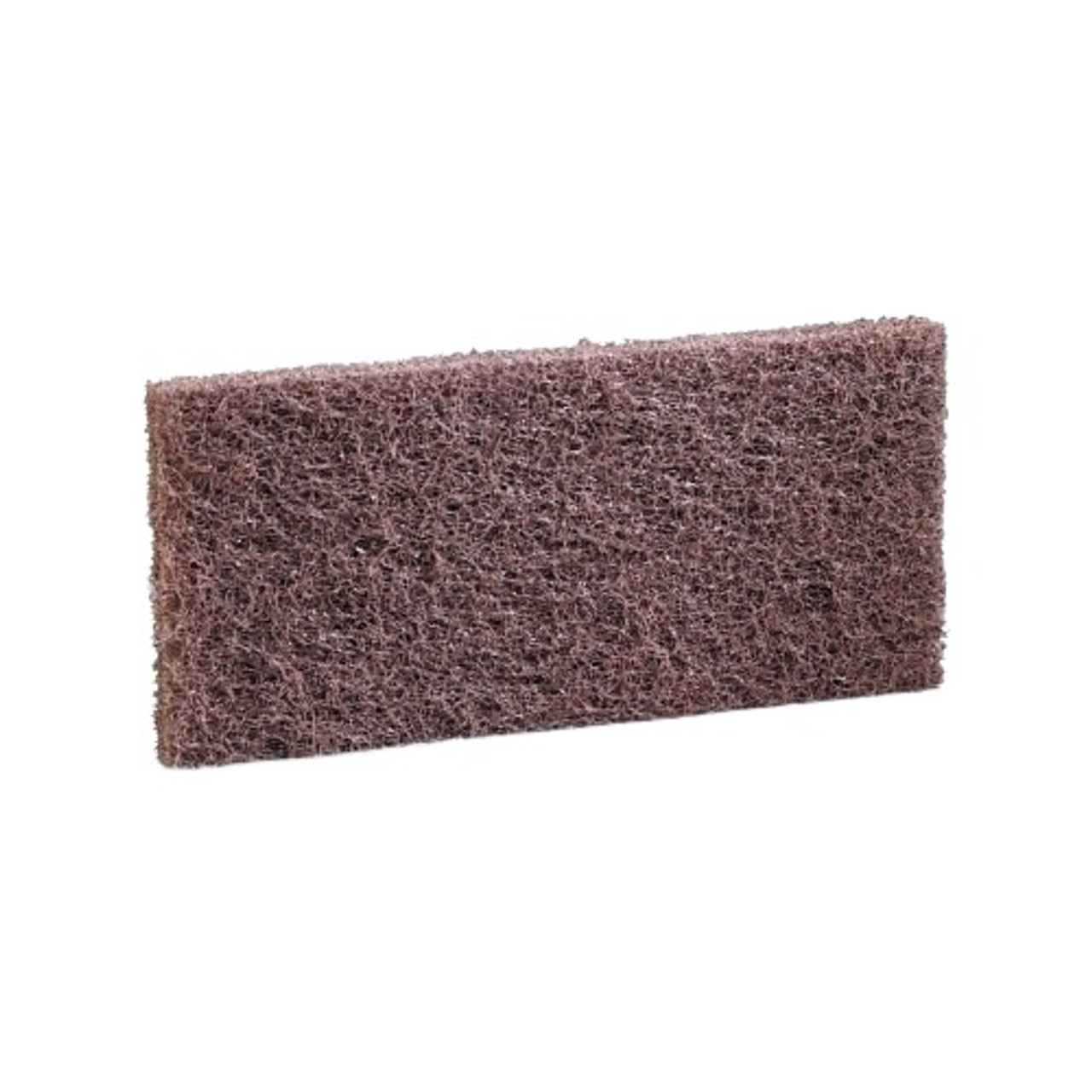 3M Doodle Bug Scrub, 10 in Lg, 4-5/8 in Wd, 1 in Thk Overall, Nylon,  Polyester Abrasive, Brown , Floors,  Stairs,  Baseboard Applicable 3M Doodle Bug Scrub, 10 in Lg, 4-5/8 in Wd, 1 in Thk Overall, Nylon,  Polyester Abrasive, Brown , Floors,  Stairs,  Baseboard Applicable