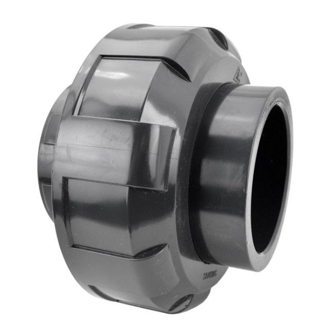 Union, Union, 2-1/2 in, Socket End, SCH 80, PVC