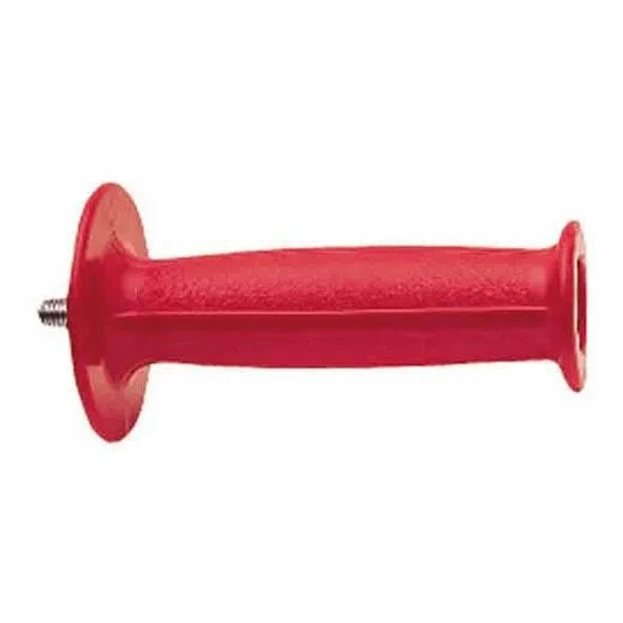 Side Handle, Adjustable, Suitable For Right Angle Grinder, 3 in dia,  7 in lg, Rubber, Red Color