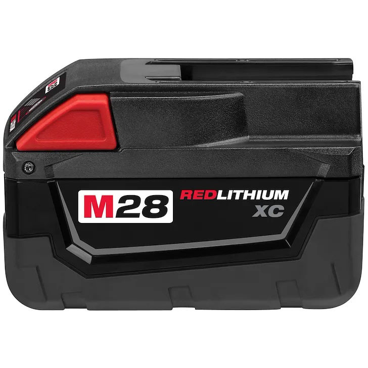 Rechargeable Battery Pack, Suitable For M28™ and V28™ Cordless Power Tool, 7 in wd,  4 in lg,  7.13 in ht, Bare Tool, Lithium-Ion, 3 Ah, 28 VDC Charge