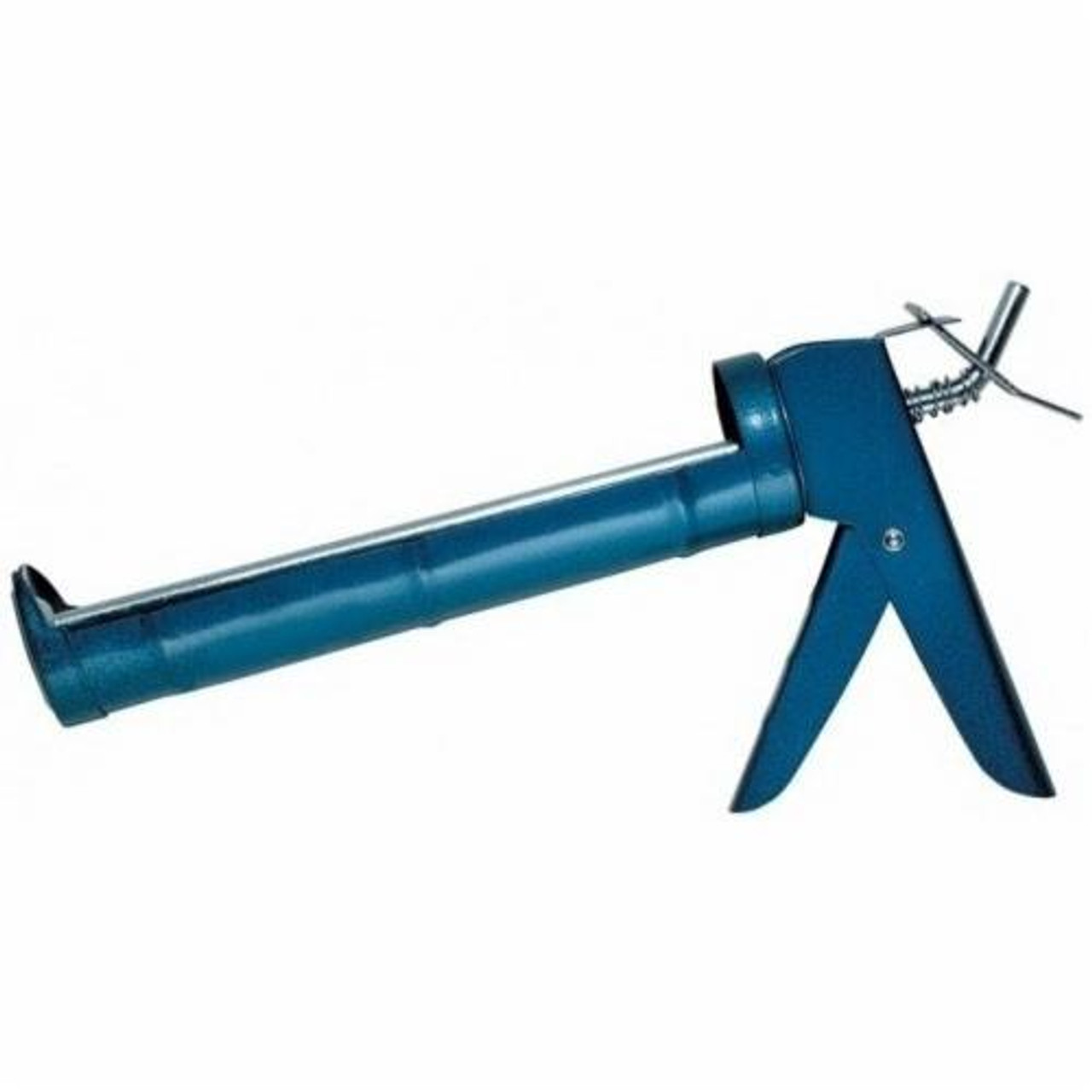 RED DEVIL Caulk Gun, 12 oz Container, Metal, Blue , Suitable For Standard Cartridges