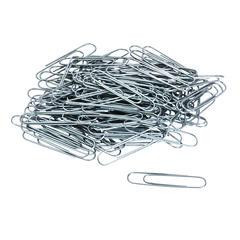 Universal Paper Clips, Jumbo, Smooth, Silver, 100 Clips/Box, 10 Boxes/Pack