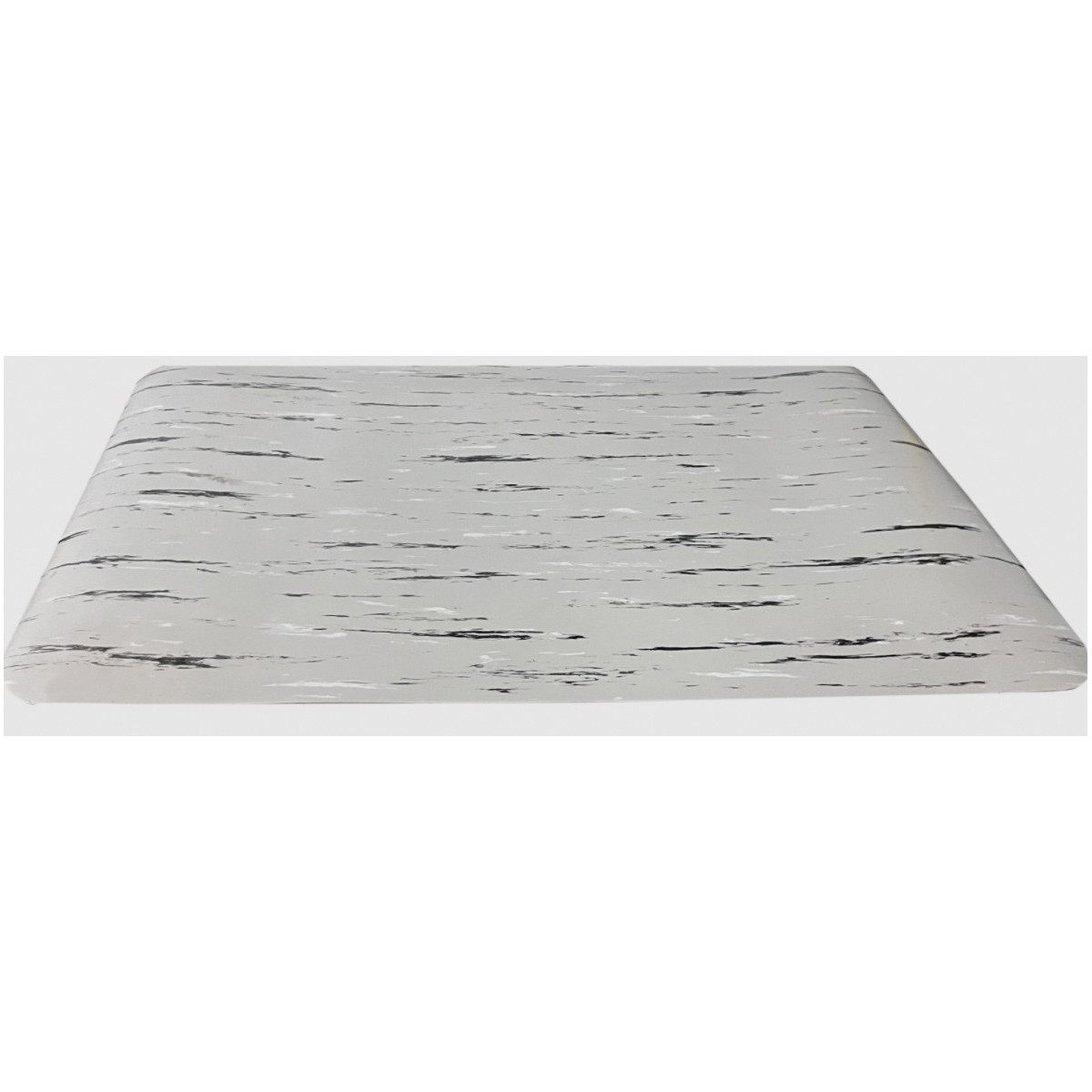 Crown® Workers-Delight WV 1223FY Anti-Fatigue Mat, 3 ft L x 2 ft W x 9/16 in, 5/8 in THK, Spiffy Vinyl with Zedlan Foam, Marble Surface Pattern, PVC Foam Back, Resists: Abrasion, Acid, Grease, Oil, Puncture and Solvent