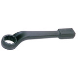 Box End Wrench, Striking Face, Imperial, Offset, 12 -Point, Offset, Alloy Steel, Black Oxide Coated