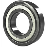 Deep Groove Ball Bearing, Radial, 1 Row, Nitrile,  Polyacrylic,  Viton Seal, Steel Cage, Chrome