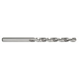 DORMER Taper Length Drill, 6XD Dp Cut, 2 -Flute, Spiral Flute, Straight Shank, 118 deg Point, Conventional Point, 7/64 to 5/16 in