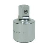 Adapter, Imperial, Male x Female Drive, Socket Adapter, ANSI B107.10M, Polished Chrome Coated
