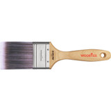 Paint Brush, Firm Jaguar, Nylon,  Sable Polyester Brush, Stainless Steel Ferrule, Sealed, Wood Handle