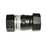 Coupling, Style 90, Steel, Black, 1/2 to 1 in