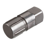 Pipe Extractor, SCH 40/STD,Polished Chrome, Black