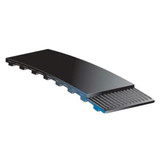 GATES PowerGrip Timing Belt, 1.88 in Min Dia Pulley, -30 to 180 deg F, Neoprene, Fiberglass Reinforced, Black, Light