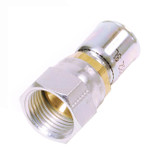 PARKER 91/91N Series Hydraulic Hose Fitting,Permanent, Straight,37 deg Female JIC Swivel End,3000 psi,Domestic