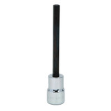 Hex Bit Socket, Standard, Imperial, Square Drive, 3/8 in Drive, Hex Socket, 1-1/16 in Lg, 5/32 to 3/8 in