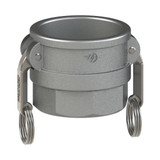 Coupler, Type D,  Cam and Groove, Coupler, Female Coupler x FNPT End, -150 deg F, Stainless Steel, Casting