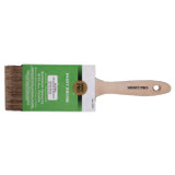 Paint Brush, China Bristle Brush, Unvarnished, Wood Handle, 1 to 2-1/2 in