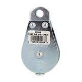 Single Sheave Block, 600 lb, 2 in OD Sheave, 7/16 in Wd Sheave