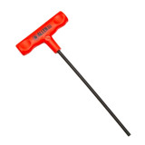 Tee Wrench, Black Oxide, Individual,  Comfort-Grip, Imperial, Hex Drive, Molded T-Handle, Alloy Steel Blade, 5/32 to 1/3 in