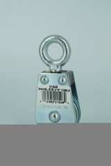 Single Sheave Block, 525 lb, 1-1/2 in OD Sheave, 7/16 in Wd Sheave