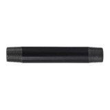 Pipe Nipple, 3/8 in, MNPT End, SCH 40, 700 psi, -200 to 150 deg F, Welded, Steel, Black, Import