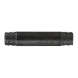 Pipe Nipple, 1/2 in, MNPT End, SCH 40, 700 psi, -200 to 150 deg F, Welded, Steel, Black, Import