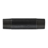 Pipe Nipple, 1 in, MNPT End, SCH 40, 700 psi, -200 to 150 deg F, Welded, Steel, Black, Import