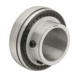 DODGE TYPE SC Insert Ball Bearing, Normal Duty, 2.8346 in od, 1.71 in Wd, Single-Lip Contact Closure, Cast Iron Cage