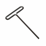 Hex Key, Black Oxide, Individual, Imperial, Hex Drive, Molded,  Loop T-Handle, 6 in wd Handle, Alloy Steel