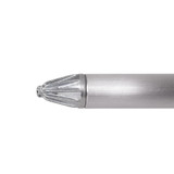Safety Blow Gun, Solid Conical Tip, 120 psi Working, 1/4 in FNPT Thread, Aluminium, Gray, Domestic