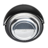 Magnetic Parts Tray, 6 in Dia, 5-1/2 in Lg, 9-1/2 in Wd, 1-3/4 in Ht, Steel, Full Polished Chrome
