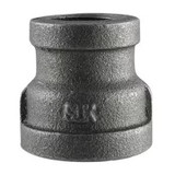 Reducer Coupling, Coupling, NPS End, Class 150, 150 lb, Hot Dipped Galvanized, Malleable Iron, Black Oxide