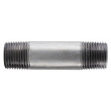 Pipe Nipple, 1-1/2 in, NPS End, SCH 40, 231 psi, 400 deg F, Hot Dipped,  Welded, Steel, Galvanized, Domestic
