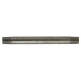 Pipe Nipple, 1/8 in-27, MNPT End, SCH 40, 150 psi WOG, -60 to 450 deg F, Welded, 316 Stainless Steel, Import
