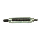 Turnbuckle, Stub End, Stub End/End, 6 in Take Up, 16 in Lg Closed, Steel, Hot Dipped Galvanized