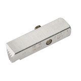 RIDGE Pipe Die, Receding Threaded, NPT, Right Hand Thread, High Speed Steel, Bright