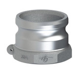 Adapter, Type A,  Cam and Groove, Adapter, Male Adapter x FNPT End, -150 deg F, Aluminium, Casting, Domestic