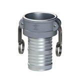 Coupler, Type C,  Cam and Groove, Coupler, Female Coupler x Hose Shank End, -150 deg F, Aluminium, Casting