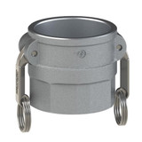 Coupler, Type D,  Cam and Groove, Coupler, Female Coupler x FNPT End, -150 deg F, Aluminium, Casting