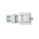 PARKER 71 Series Hydraulic Hose Fitting,Crimp Style, Straight,Male Seal-Lok® Rigid End,Steel,Domestic