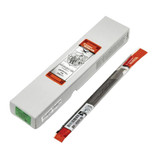 NICHOLSON Knife File, Triangular, Tang, 10 in Lg, American Coarseness of Cut