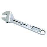 Adjustable Wrench, Adjustable, Adjustable, Non-Cushion Grip, Forged Steel Body, Forged Steel