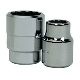 Socket, Standard, Imperial, Square Drive, 3/4 in Drive, Shallow Length Socket, 12 -Point, Alloy Steel